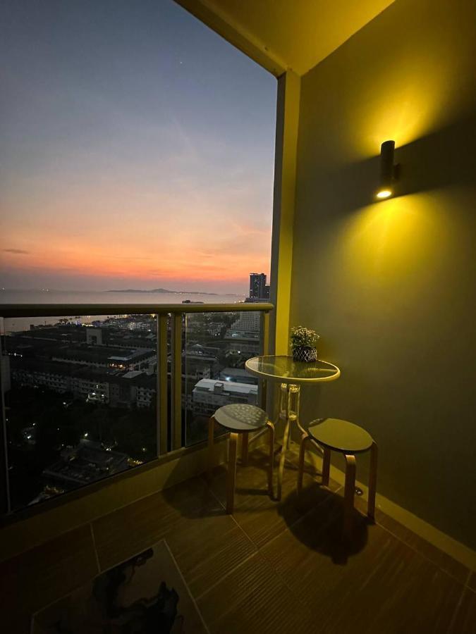 The Riviera Jomtien Studio Sea View High Floor Leilighet Eksteriør bilde