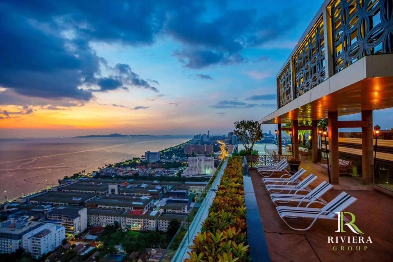 The Riviera Jomtien Studio Sea View High Floor Leilighet Eksteriør bilde